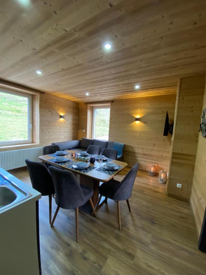 Les Chalets Bambi & Jacuzzi Privatif Ла-Бресс Экстерьер фото