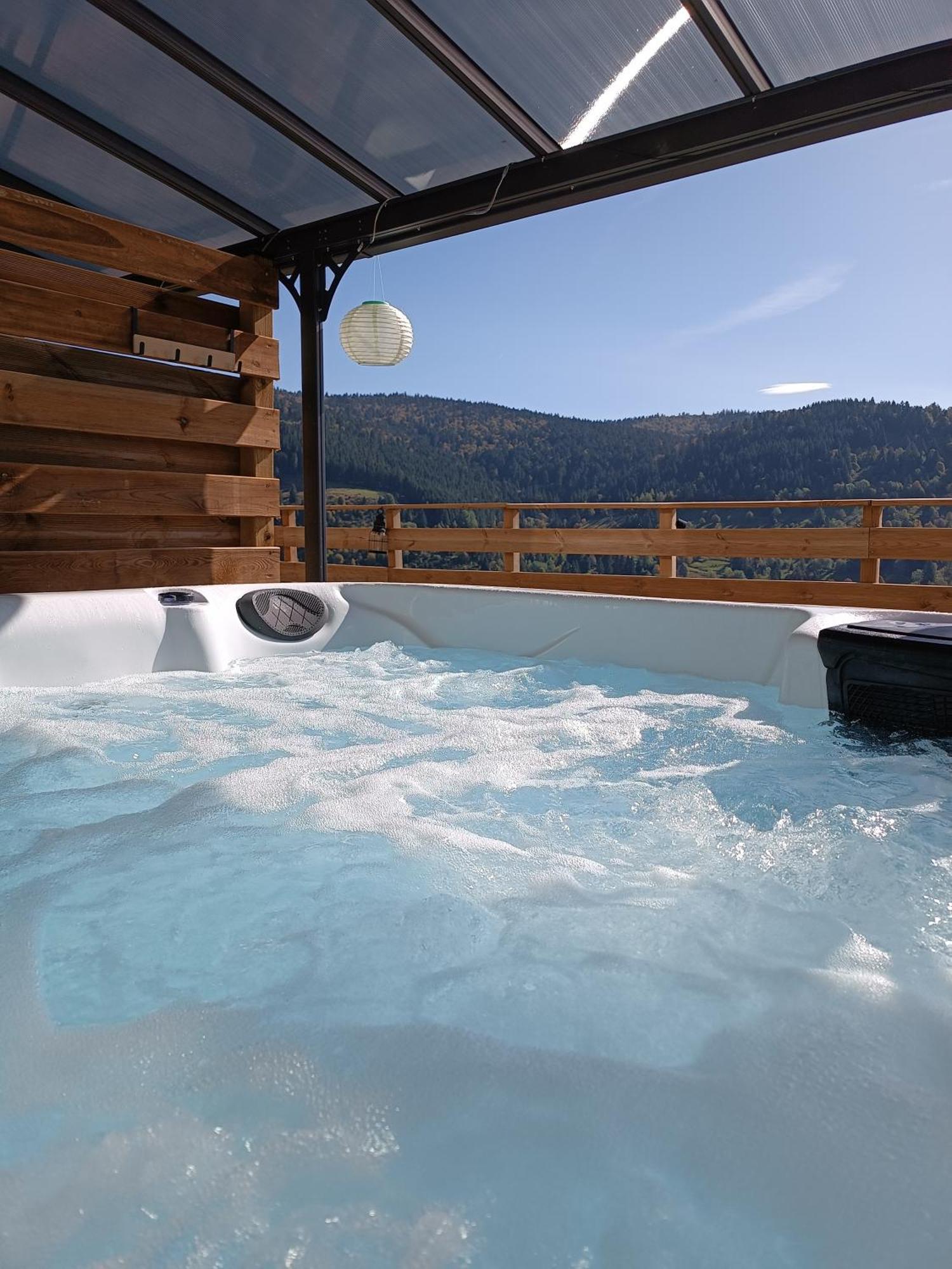 Les Chalets Bambi & Jacuzzi Privatif Ла-Бресс Экстерьер фото
